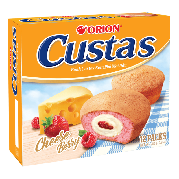 Custas Chese Berry 282g (12 Packs)