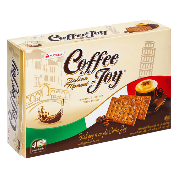 Bánh Quy Cà Phê Coffee Joy 156g