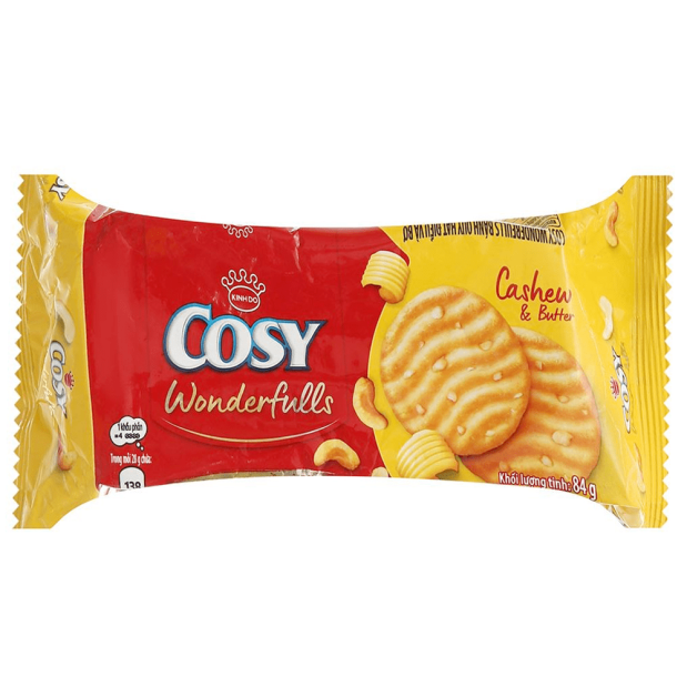 Cosy WONDERFULLS Cashew & Butter Cookies 84g
