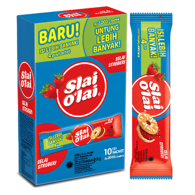 Bánh Quy Mứt Dâu Slai O'lai 320g