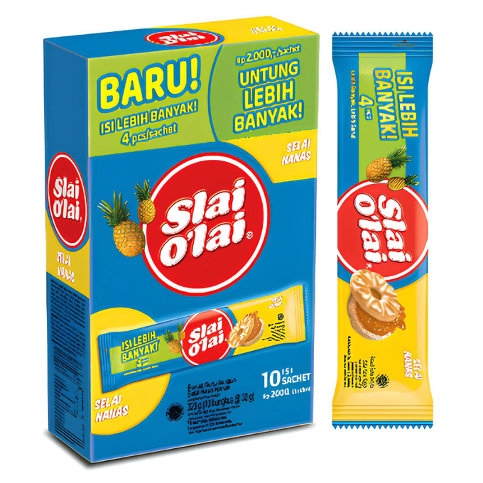 Slai O'lai Pineapple Jam Biscuit 320g