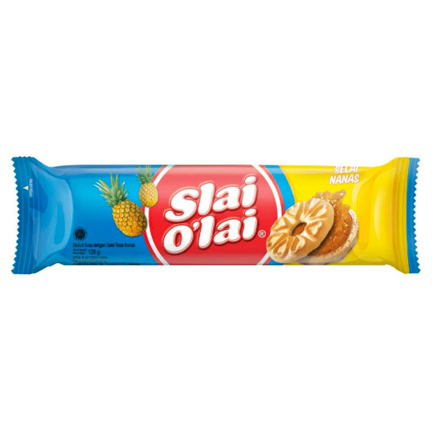 Slai O'lai Pineapple Jam Biscuit 128g