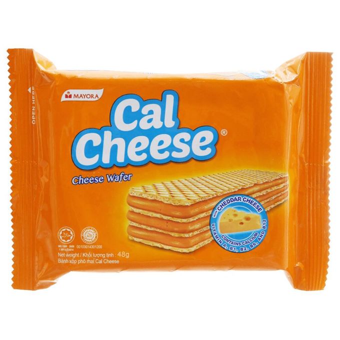CalCheese Wafer With Cheese Cream Filling 48g