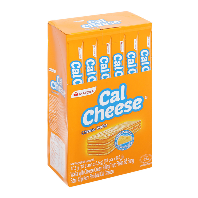 CalCheese Wafer With Cheese Cream Filling 153g