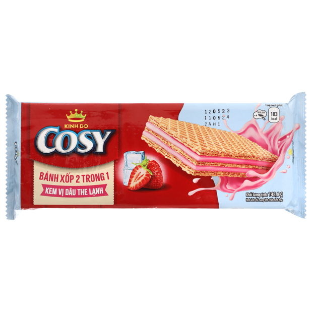 Cosy Cool Strawberry Cream Wafer 148.8g
