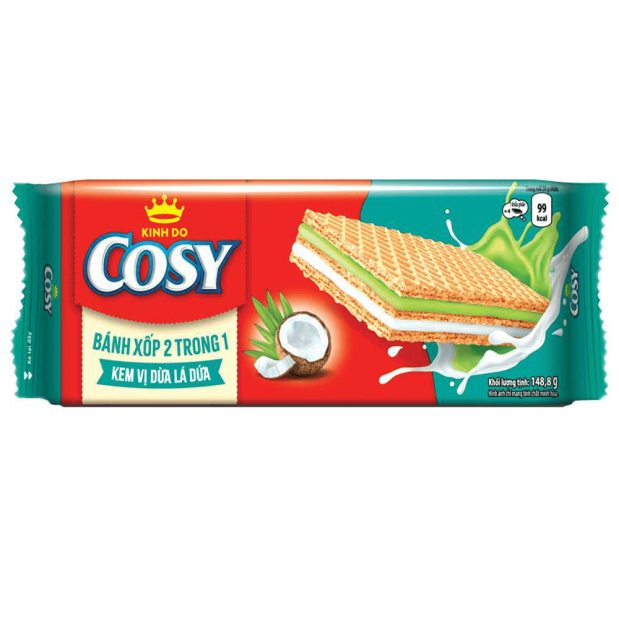 Cosy Coconut Pandan Leaves Wafer 148.8g