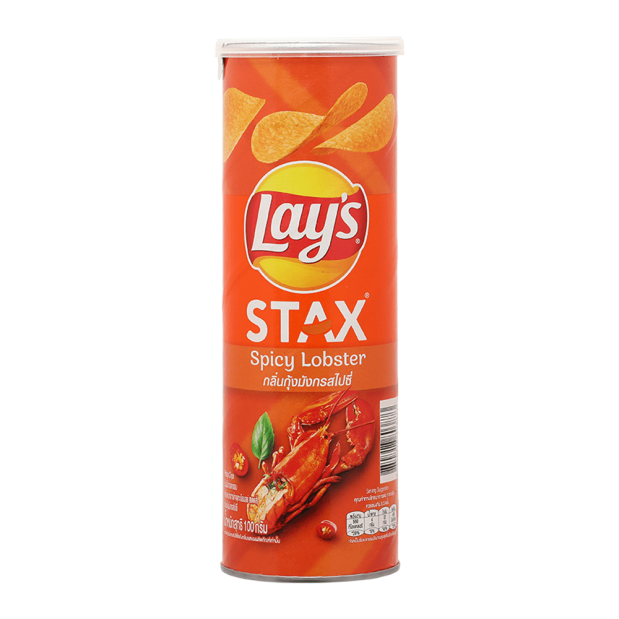 Lays Stax Grilled Lobster With Five-Spice Flavored Potato Chips 100g