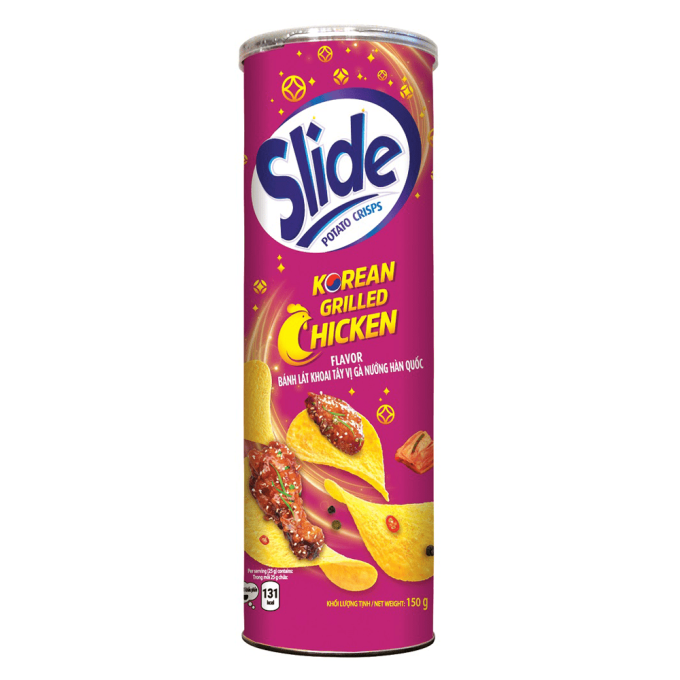 Slide Potato Chips Korean Grilled Chicken Flavored 150g