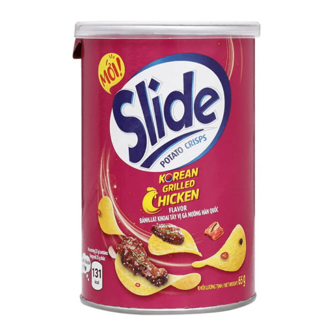 Slide Potato Chips Korean Grilled Chicken Flavored 65g