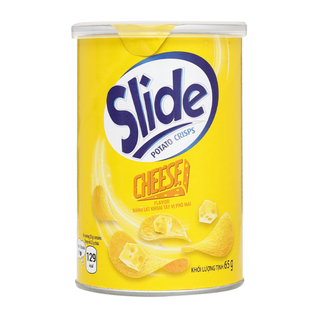 Slide Potato Chips Cheese Flavored 65g