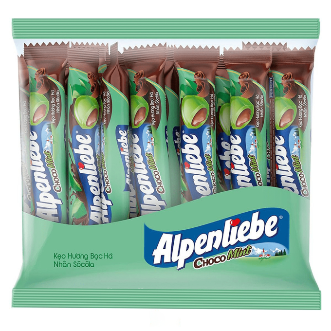Alpenliebe Choco Mint Hard Candy 512g