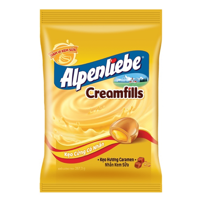 Alpenliebe Caramel Filled Milk Cream 267.3g