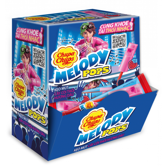 Chupa Chups Melody Pops 15g