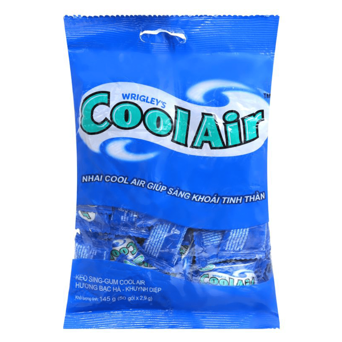 CoolAir Mint Flavored Chewing Gum 145g