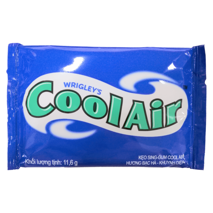 CoolAir Mint Flavored Chewing Gum 11.6g