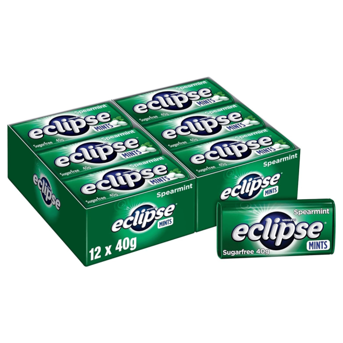 Eclipse Spearmint Flavored Hard Candy 40g