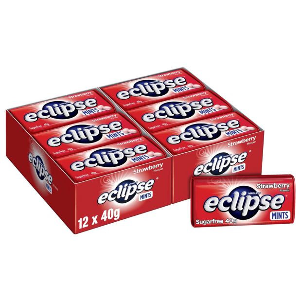 Eclipse Strawberry Flavored Hard Candy 40g