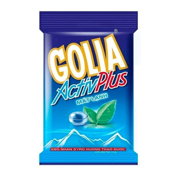Golia ActivPlus Cooling Action With Herbal Syrup Hard Candy 108.9g