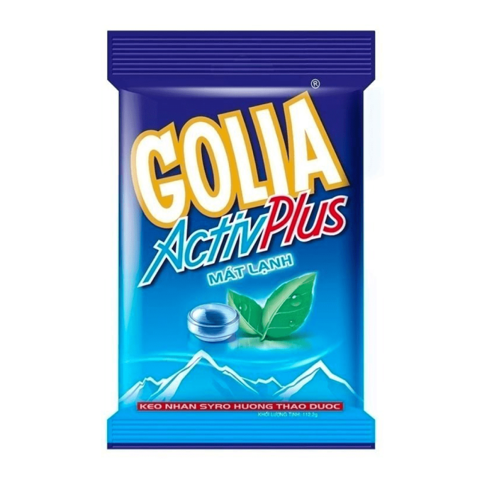 Golia ActivPlus Cooling Action With Herbal Syrup Hard Candy 108.9g