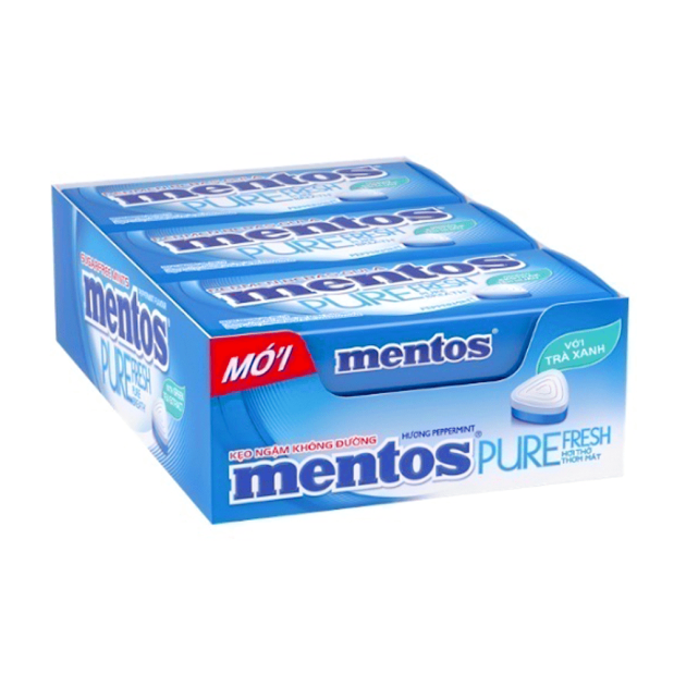 Mentos Non-sugar Pure Fresh Mint Hard Candy 35g