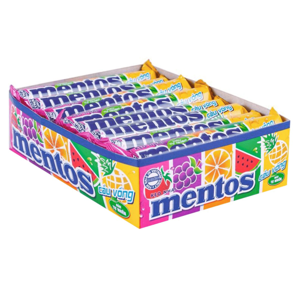 Mentos Rainbow Fruity Chewy Candy 475.2g