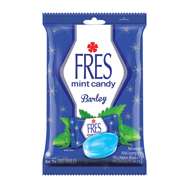 The FRES BARLEY Mint Hard Candy 150g