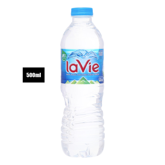 La Vie Mineral Water 500 mL