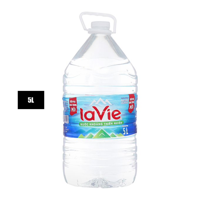 La Vie Mineral Water 5L