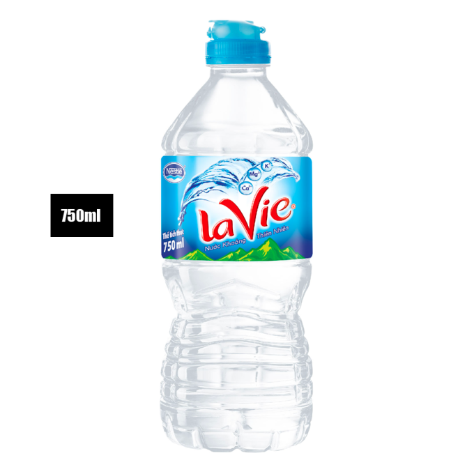 La Vie Mineral Water 750 mL