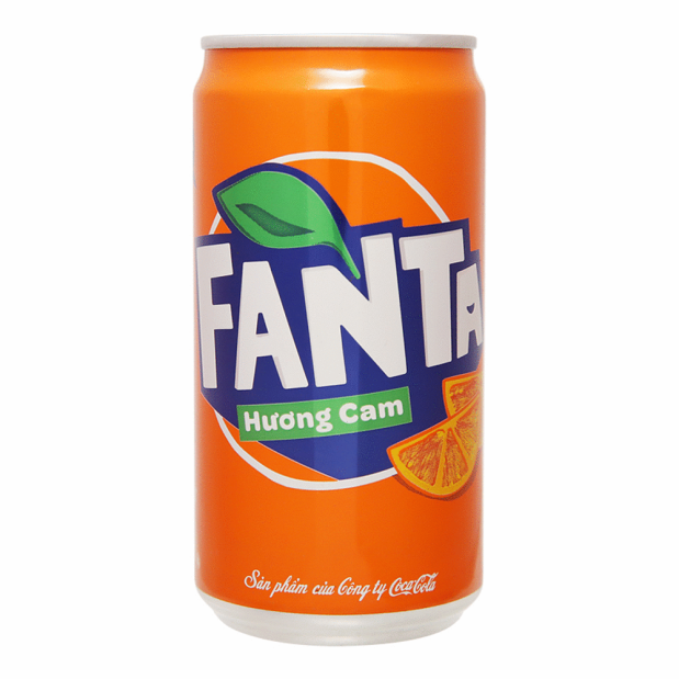 Fanta Orange Flavored Soft Drink 235mL
