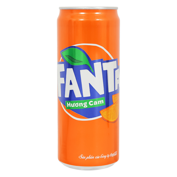 Fanta Orange Flavored Soft Drink 320mL