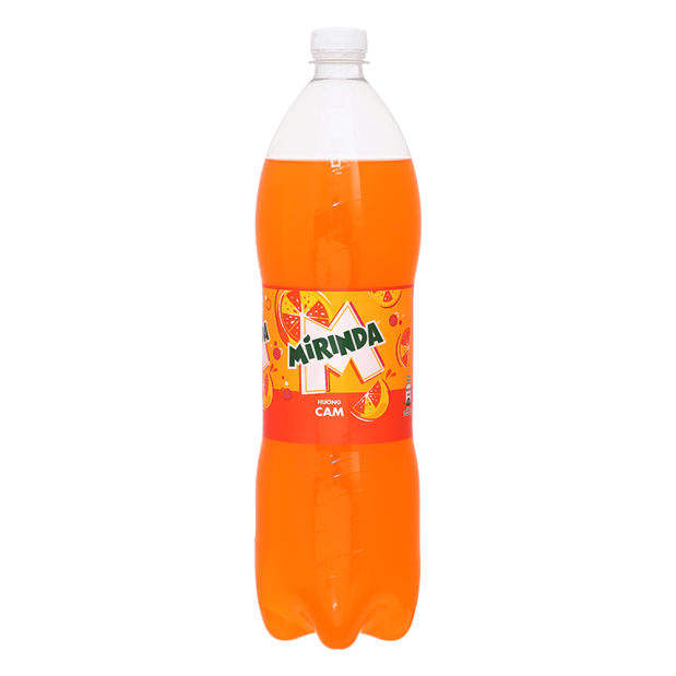 Mirinda Orange Flavored Soft Drink 1.5L