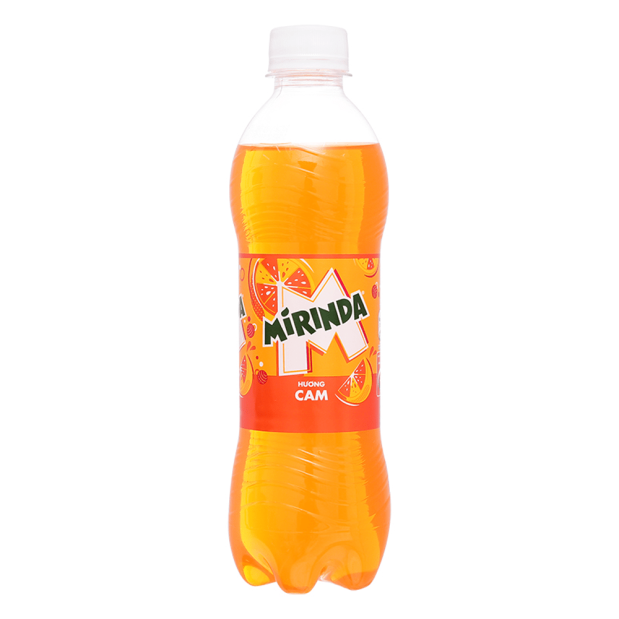 Mirinda Orange Flavored Soft Drink 390mL