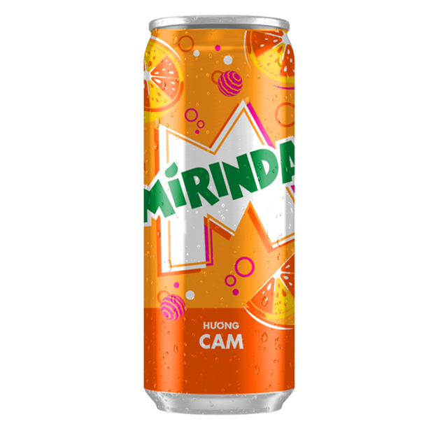 Mirinda Orange Flavored Soft Drink 320mL