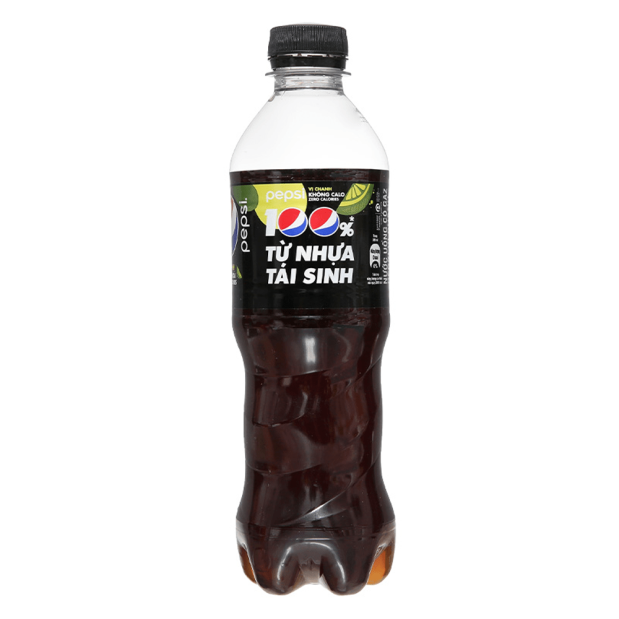 Pepsi Cola Zero Calories Lime Flavored Soft Drink 390ml