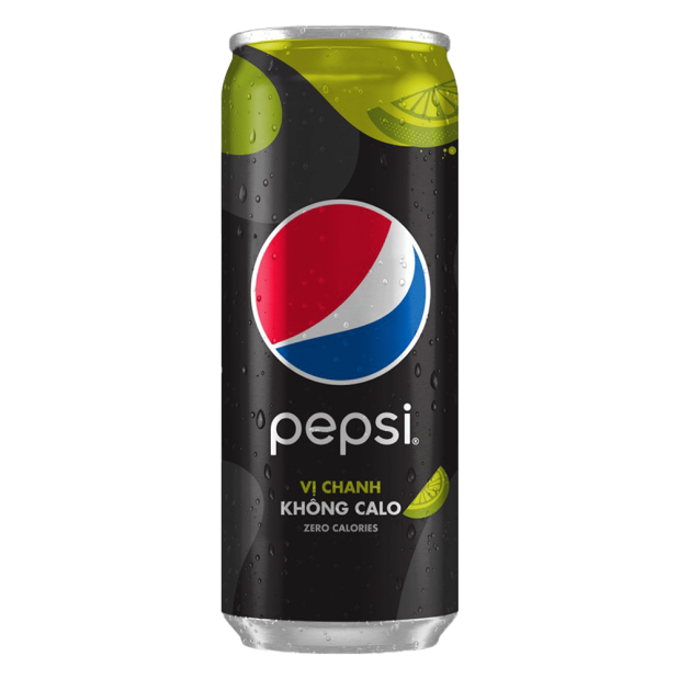 Pepsi Cola Zero Calories Lime Flavored Soft Drink 320ml