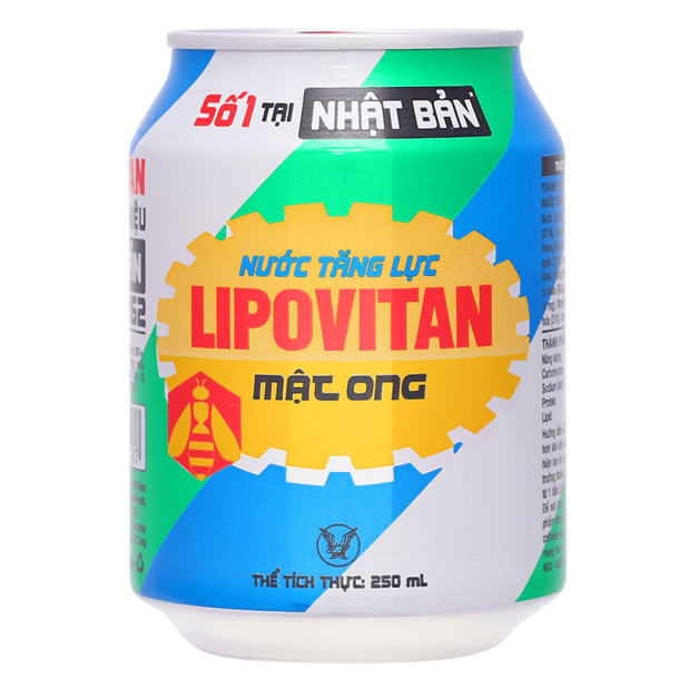 Lipovitan Honey Flavored Energy Drink 250mL