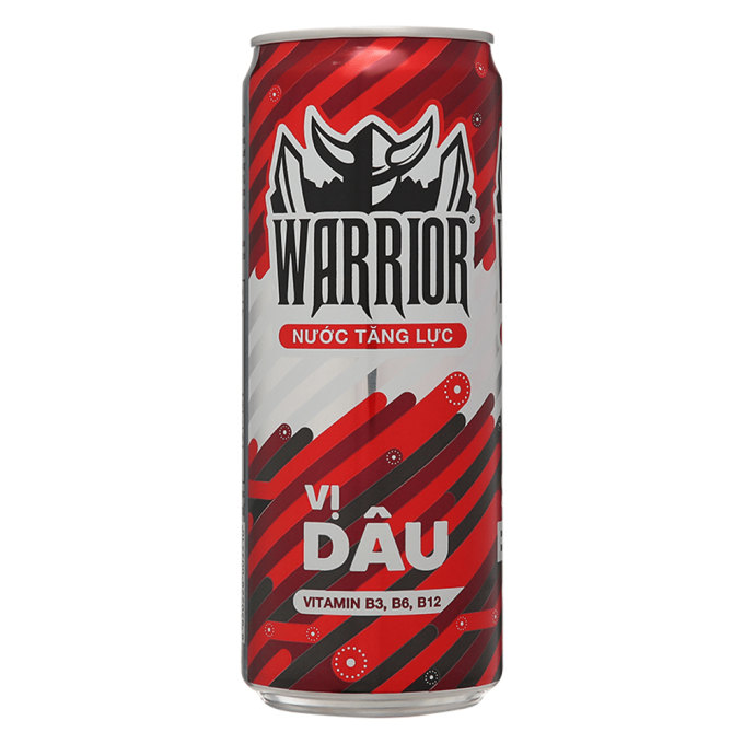 Warrior Strawberry Flavored Energy Drink 320mL