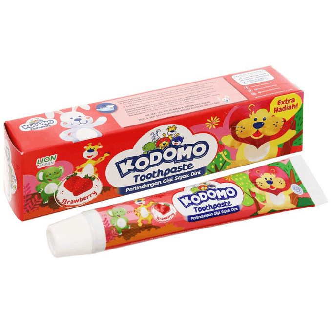Komodo Kids Toothpaste Strawberry Flavor