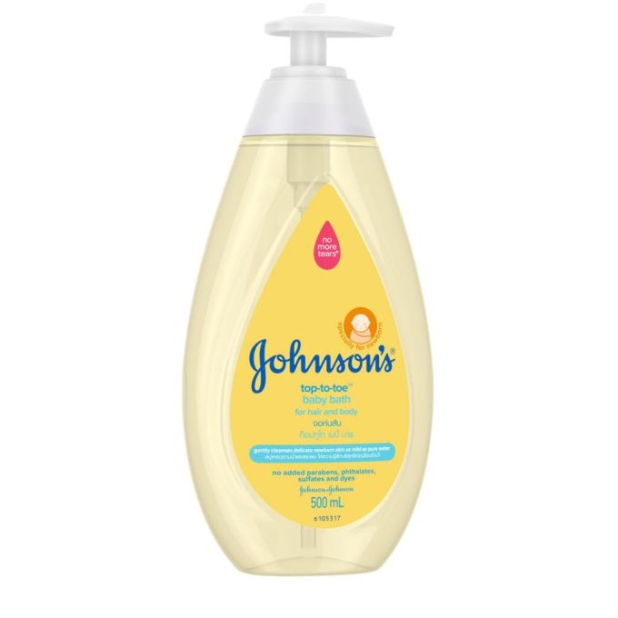 Johnson Baby Top-To-Toe™ Hair & Body Baby Bath 500mL