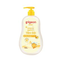Pigeon 2in1 Sunflower Wash & Shampoo 700mL