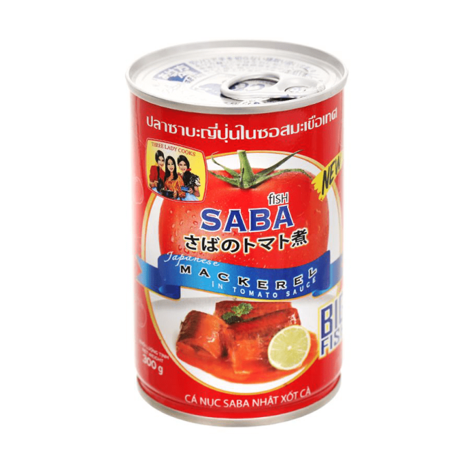 3 Girls Chub Mackerel With Tomato Sauce 300g