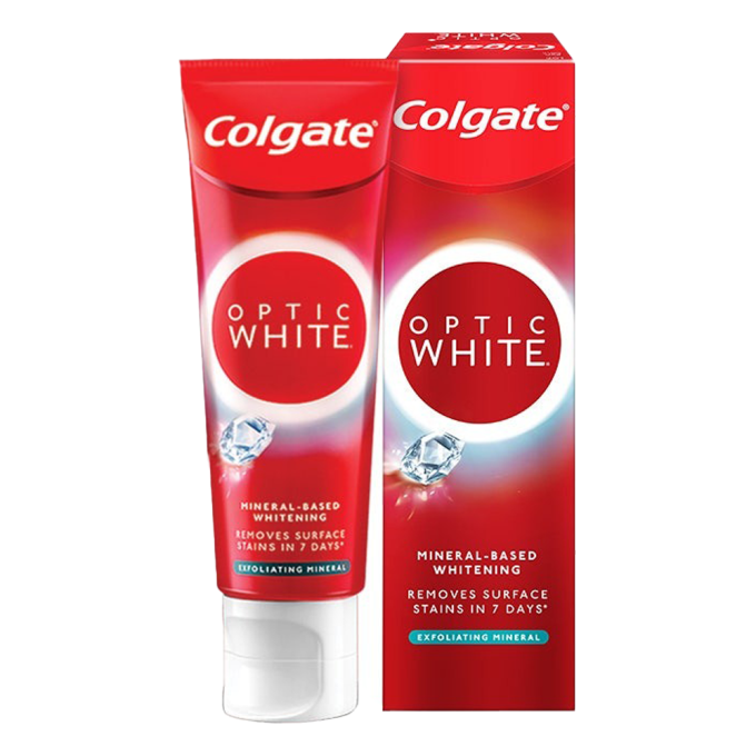 Colgate Optic White Exfoliating Mineral Toothpaste 100g