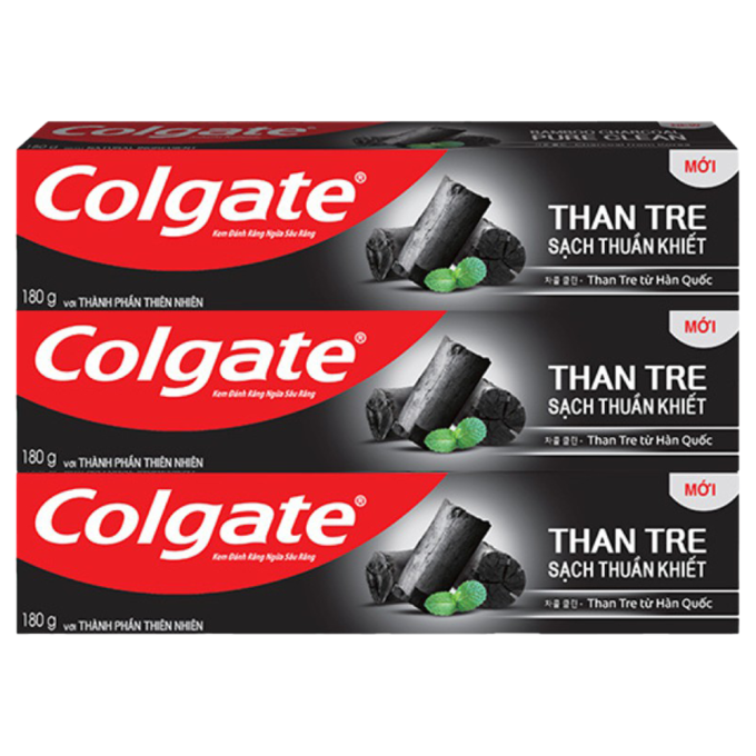 Colgate Naturals Bamboo Charcoal Toothpaste 180g