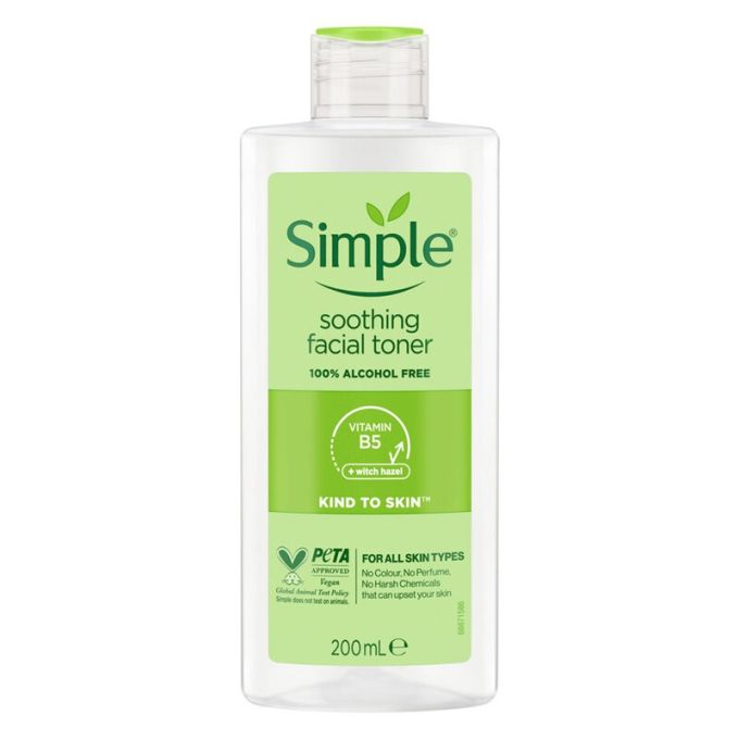 Simple Kind to Skin Soothing Facial Toner 200 mL