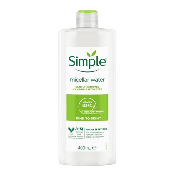 Simple Micellar Water Kind To Skin 400 mL