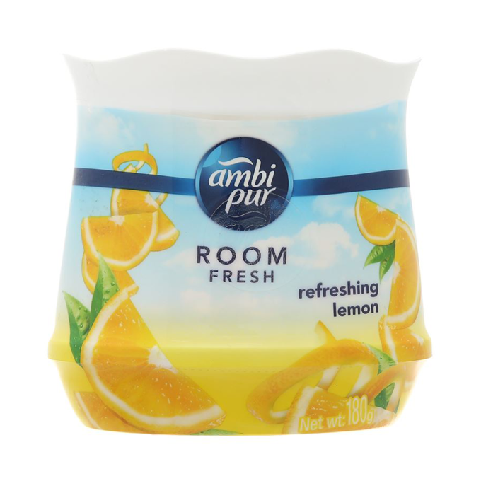 Ambi Pur Refreshing Lemon Scented Gel 180g