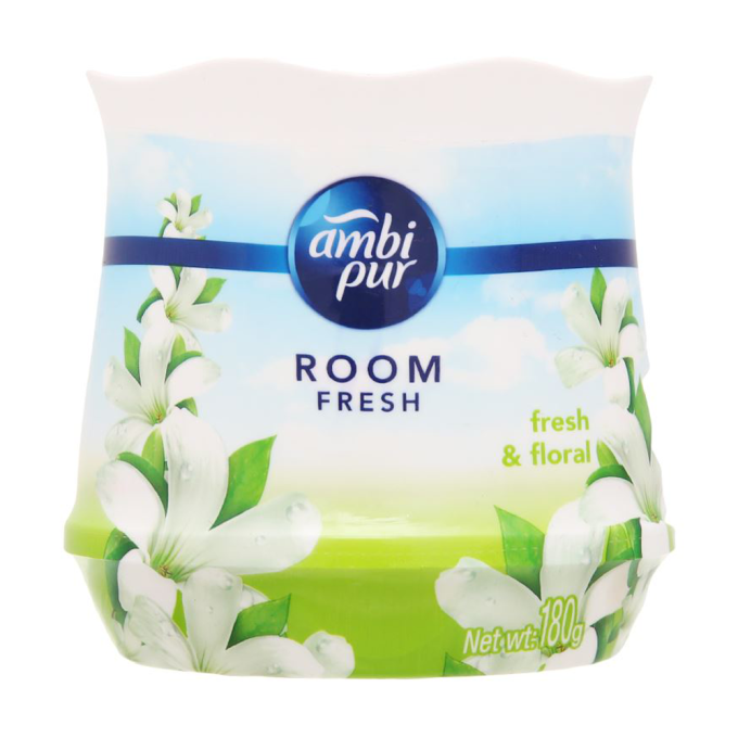 Ambi Pur Fresh & Floral Scented Gel 180g