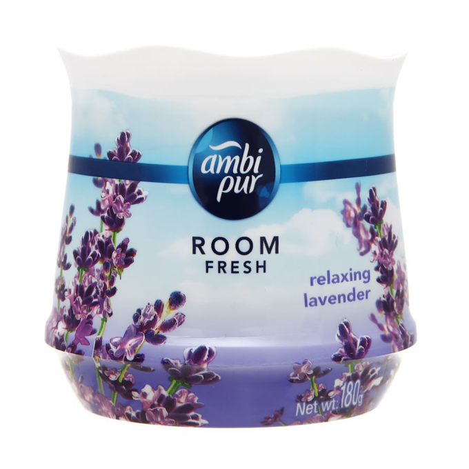 Ambi Pur Relaxing Lavender Scented Gel 180g