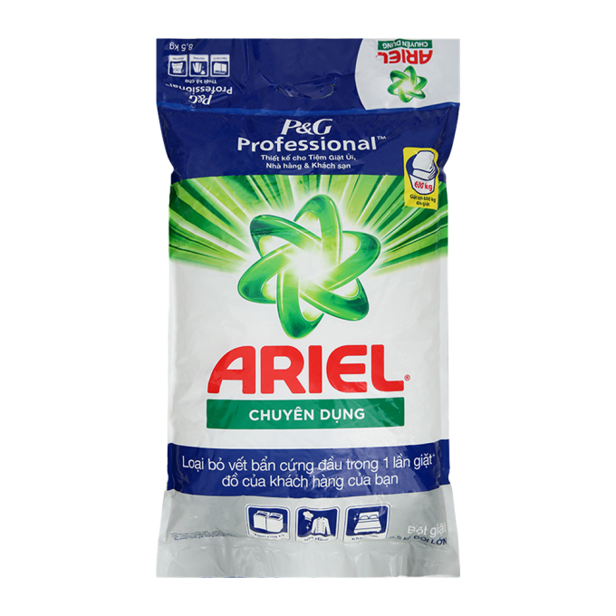 Ariel Sunshine Professional Detergent Powder 8.5kg